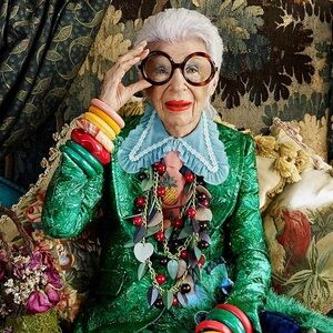 1 IRIS APFEL Chunky Irregular Square Round Green Textured Resin Bracelet Jewelry